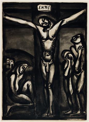 GEORGES ROUAULT Three aquatints from Miserere.